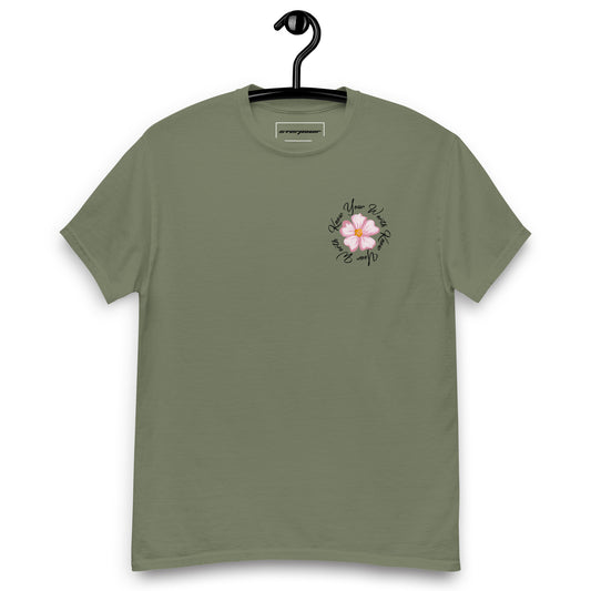 KNOW YOUR WORTH! FLOWER SPRING TEE